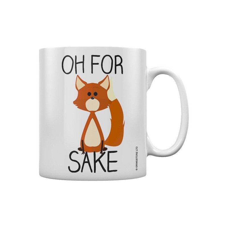 Grindstore Oh For Fox Sake White Mug