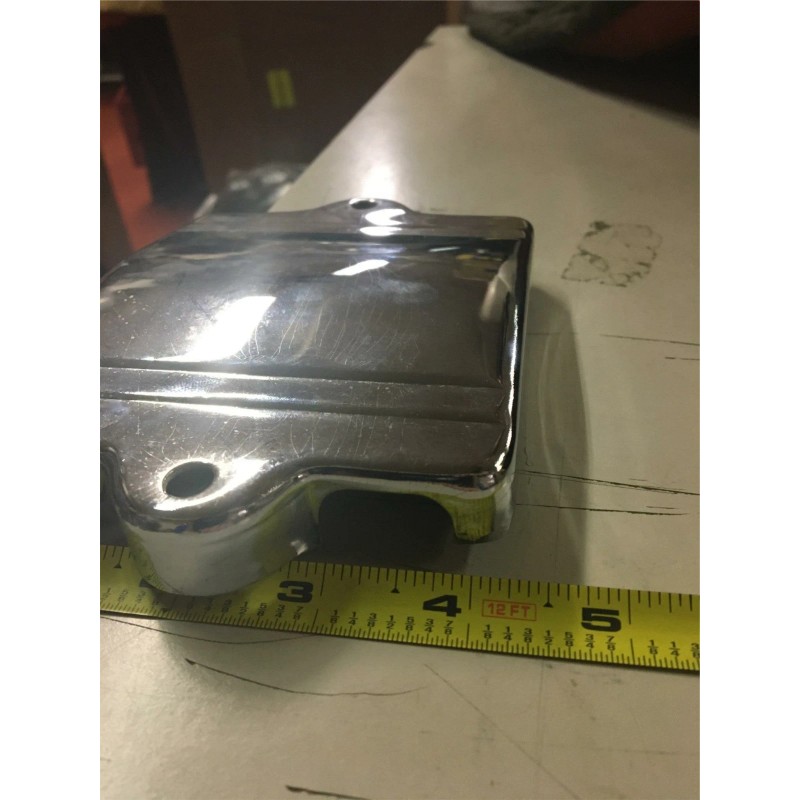 superior harley Chrome Battery Cover 6V Harley Panhead Knucklehead UL