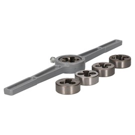 6pc Metric Die Set with Holder/Wrench M6 - M12 Thread Repair Kit TE577