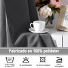 NANWEI Cortinas Blackout para Recamara con Aislamiento Térmico, Cortinas para
