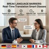 Fecoul AI Smart Translation Glasses with Speakers