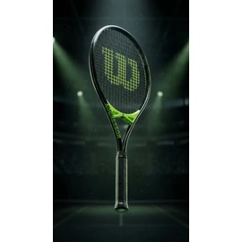 Raqueta de Tenis Aggressor Negra/Verde 4 3/8 – 0.62 lb – Wilson