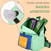 Mochila para Perro Impermeable, Arnés de Perro con Correa |