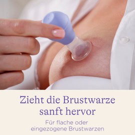 Lansinoh LatchAssist - Gentle Nipple Shaper - Makes Baby Easy to Put on - Includes Funnel in Two Sizes
