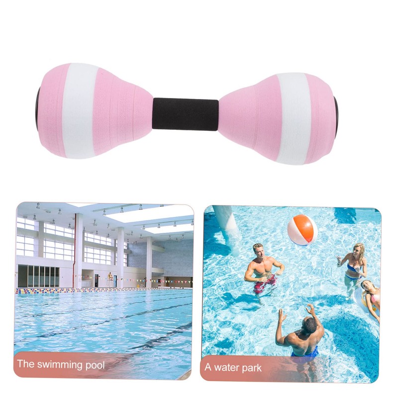 iplusmile Aquatic Dumbbells for Water Aerobics Floating Foam Dumbbells for