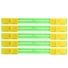 5 Pcs Durable Beehive Door Entrance Gate AntiEscape Beekeeper Plastic Tool(10 Frames for Chinese European 41cm)