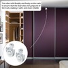 8 Piece Sliding Wardrobe Door Hardware Set, Sliding Closet Door