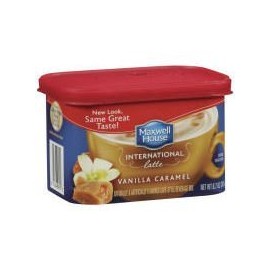 Maxwell House International Cafe Vanilla Caramel Latte Beverage Mix, 8.7 OZ (Pack of 8) by Maxwell House