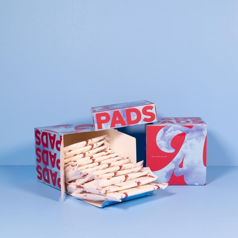 August Day Pads - 100% Organic Cotton Topsheet, Comfortable and