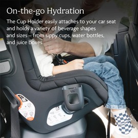 UPPAbaby Cup Holder for Rove Convertible Car Seat – Quick Attachment + Removal - Holds Various Size Beverages - BPA Free + Dishwasher Safe