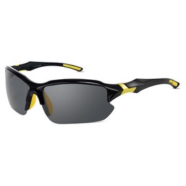 DUOBAGMA Men's Sports Glasses Polarised Sunglasses Driver's Glasses Ultralight UV400 Protection Men's Sunglasses, c