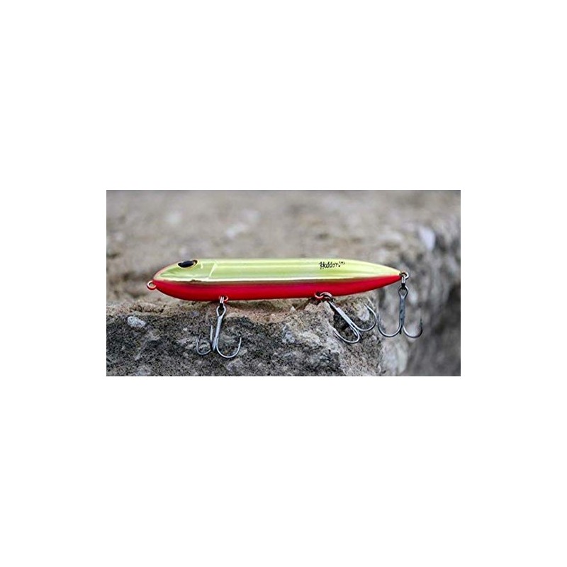 Heddon Lures X925603 Super Spook Fishing Lures, Clear, 5", 7/8
