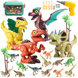 Take Apart Dinosaur Toys Kids for Boys Girls Toys for 3 4 5 Year Old Building Construction Educational Toys for 3 4 5 6 Years Old