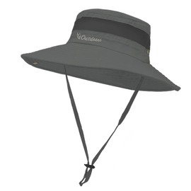Montrestar Sun Hat Women Men UV Protection 50 Summer Hat Foldable Hiking Hat Women's Quick Dry with Chin Strap Wide Brim Mesh Summer Hats Fishing Hat Safari Hat for Women Summer Outdoor Activities