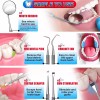 Unbranded Professional Dental Hygiene Cleaning Kit Stainless Steel Tooth Scraper