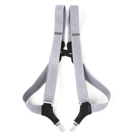 Peace Kobo Philip Men's Holster, Suspenders, Made in Japan, Width 1.2 inches (30 mm), gray