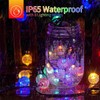 2 Pack 50 LED Solar Light Outdoor Waterproof Crystal Ball