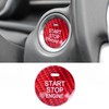 LANZMYAN Compatible with Mazda Engine Start Stop Button Cover Keyless