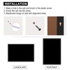 Board2by Magnetic Chalkboard Black Board 24 x 36, Large Chalk