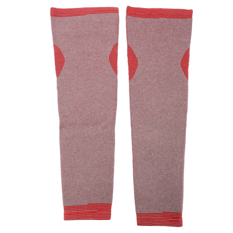 2pcs Compression Knee Brace Breathable Warm Natural Heating Lightweight Portable