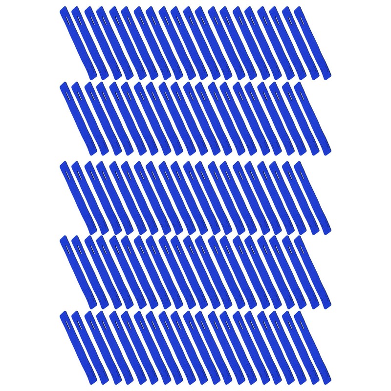 100Pcs Fishing Rod Tie Strap Pole Fixing Band Rod Elastic