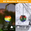 VEWOGIFT Solar Hanging Lanterns Outdoor Waterproof
