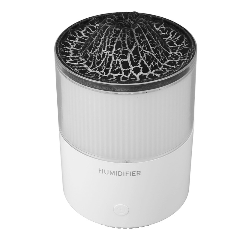 Aroma Humidifier Large Capacity Quiet Colorful Flame Lamp Desk Aromatherapy