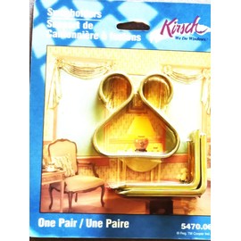 Tulip Swagholders By Kirsch; One Pair