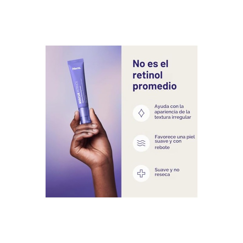 Hero Cosmetics Rescue Retinol Crema Renovadora Nocturna - Ayuda con