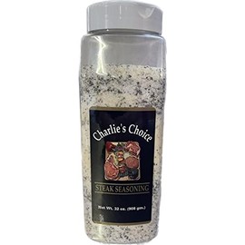 Charlie’s Choice Special Steak Seasoning 32 Ounce Best for All Meats (Including grill Sirloin, Ribeye, etc) Beef Pork Chicken Fish 32 OZ