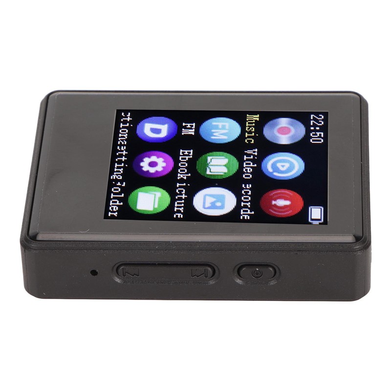 MP3 Player Bluetooth 5.0 1.77 Inch Screen HiFi Recording Electric
