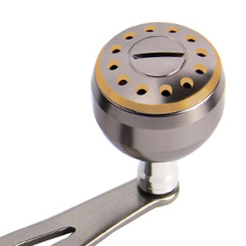Baitcasting Reel Handle 32mm/1.26in Ergonomic Metal Fishing Reel Handle for