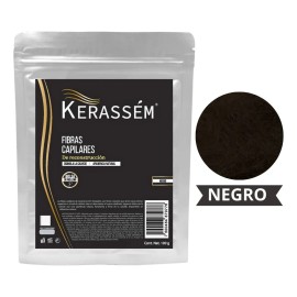 Fibras Capilares 100g Cubre Calvicie Kerassém Varios Tonos