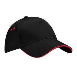 Beechfield B015c Ultimate 5 Panel Sandwich Peak Hat - Modern