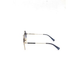 Longchamp Women's Sunglasses, Gold blue