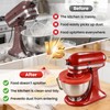 Silicone Mixer Bowl Cover - Mixer Splatter Guard Lids for