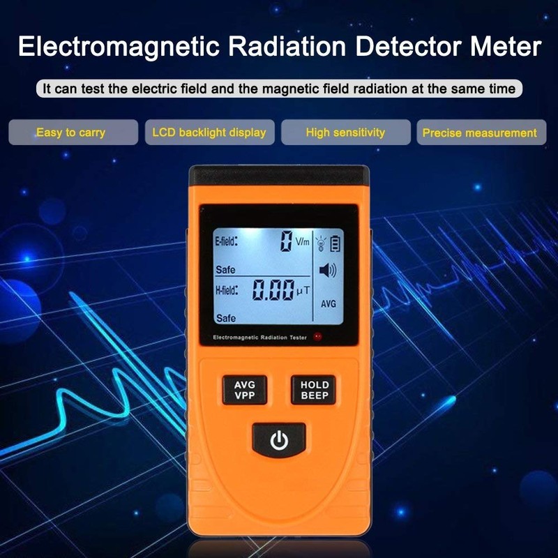 GM3120 Digital Electromagnetic Detector, Electromagnetic Wave Meter, Dosimeter, Detector Meter,