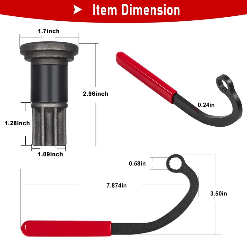 13mm Injection Pump Idle Lock Nut Wrench & Engine Barring