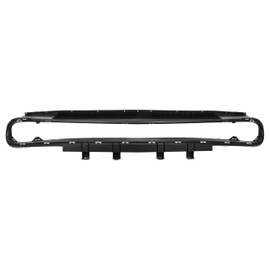 HECASA Front Grille Reinforcement Compatible with 2015-2023 Dodge Challenger 68258750AC CH1223103 Bumper Grill Reinforcement Plastic (ABS) Black