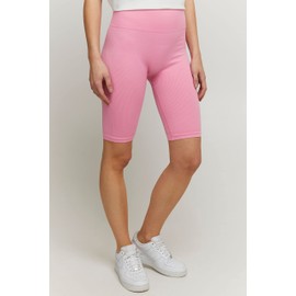 THEJOGGCONCEPT. JCSAHANA Women's Biker Shorts with Stretch Content Tight Fit, Rosebloom (152214)