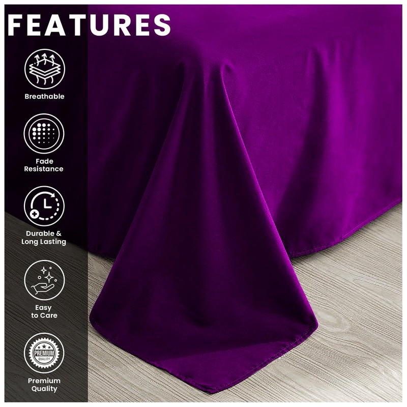 GC GAVENO CAVAILIA Easy Care Flat Sheet King Size -