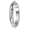Sterling Silver 3.20mm Rosary Ring – Elegant Faith-Inspired Jewelry for