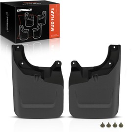 A-Premium Set of 2PCS Mud Flaps Splash Guards Mudflaps Mudguards with Hardware Kits Compatible with Toyota Tacoma 2023+, Front (Driver and Passenger Side)