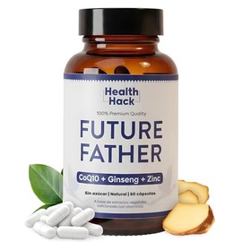 CoQ10 y L-Carnitina para Hombres con Zinc, Ginseng y Selenio | Health Hack