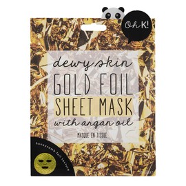 Oh K! Sheet Mask - Gold Foil for Unisex - 1 Pc Mask