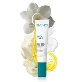 PRO Care Under Eye Peeling Treatment with Keratolin and Magnolia Extract - Enhances Cream Effectiveness, Reduces Wrinkles, Combats Dryness and Dark Circles - Professional Ingredients for Home Care