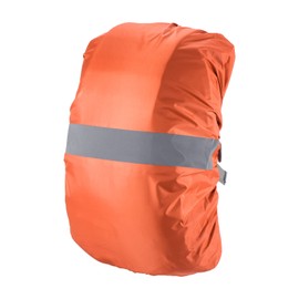 PATIKIL 40-50L Waterproof Backpack Rain Cover, Non-Slip Backpack Cover with Reflective Strap Stay Dry for Hiking, Camping, Hunting, M, Orange