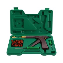 QUSKLISU Tire Repair Kit, Mushroom Shaped Tire Repair Insert Plugs Portable Tubeless Tire Gun Puncture Repair Kit Universal Tire Repair Tools for Cars, Motorcycles, ATV, Trucks & Tractors