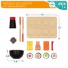 WOOMAX Sushi Food Wooden Food Toy Food Tray for Kids