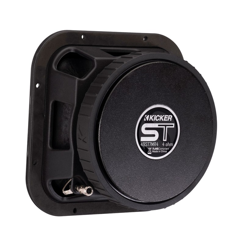 Kicker 49ST7MR8 7" Street Series Square Mid-Bass, Pair, 8ohm (Renewed)